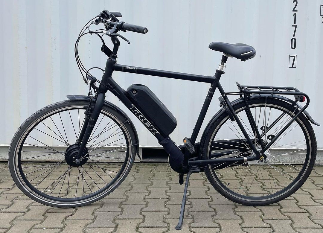 Trek Daytona SPD7 - konwersja na elektryczny z użyciem zestawu S500 City