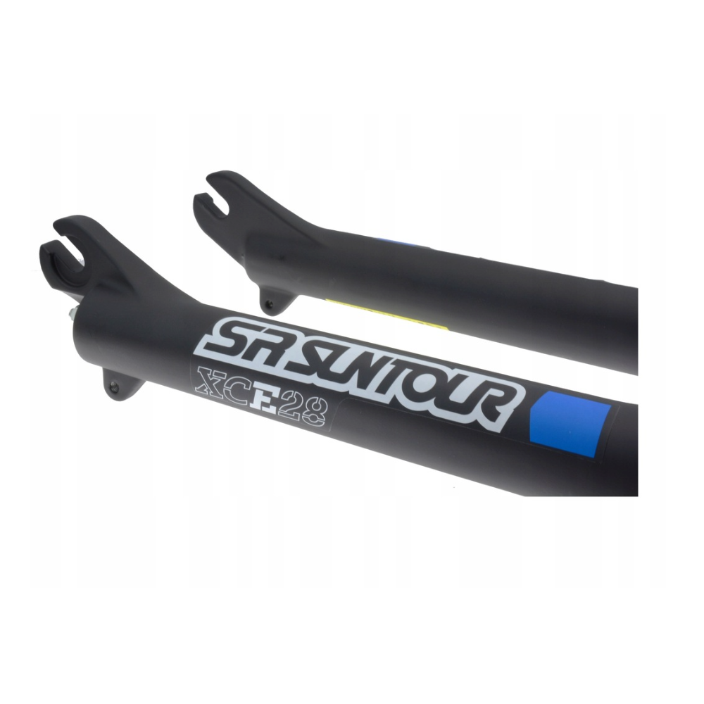 Amortyzator rowerowy SR SUNTOUR XCE28 26" V-Brake piwoty ster 1-1/8" 28,6