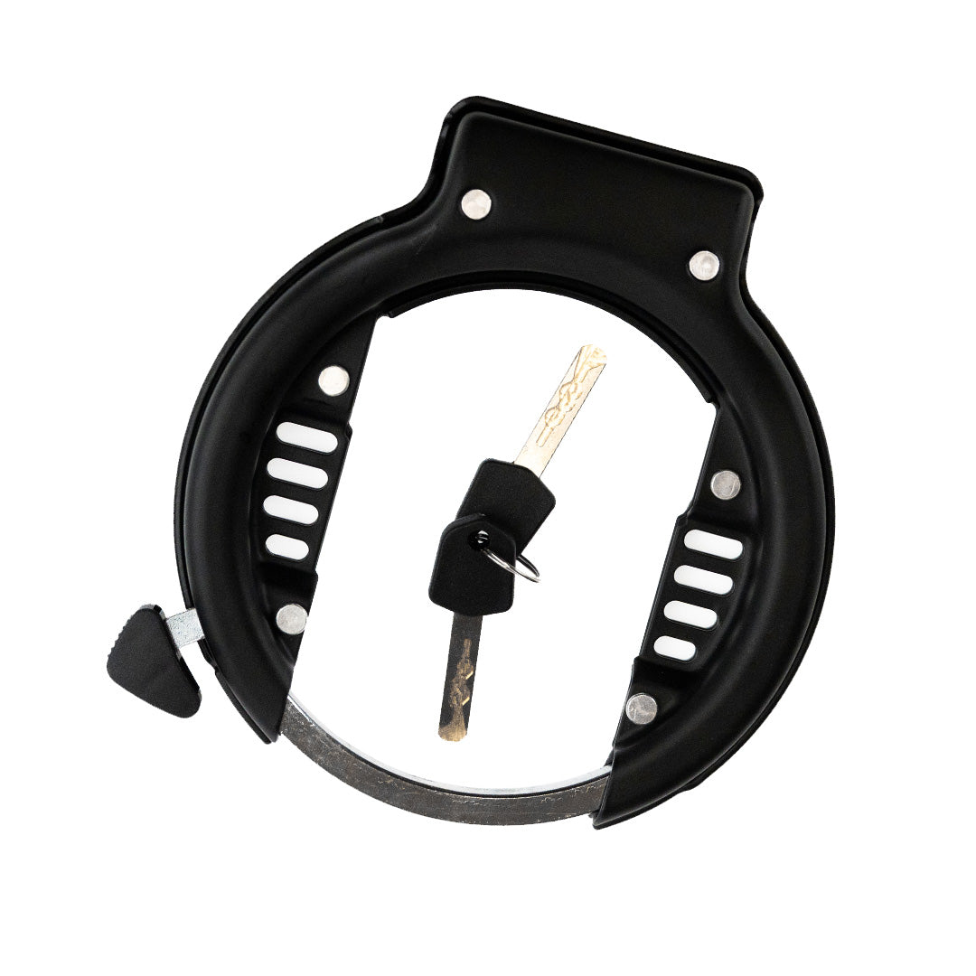 Zapięcie na ramę - blokada tylnego koła